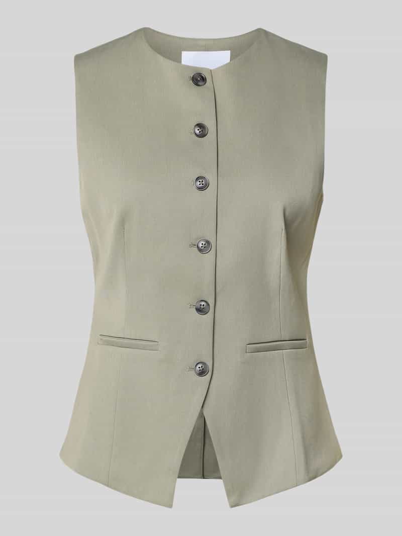 Samsøe Gilet met ronde hals model 'SARUMA'