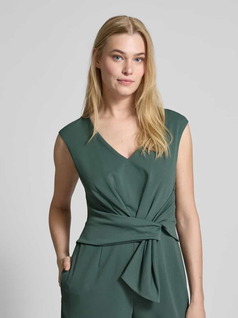 Vera Mont Jumpsuit met knoopdetail