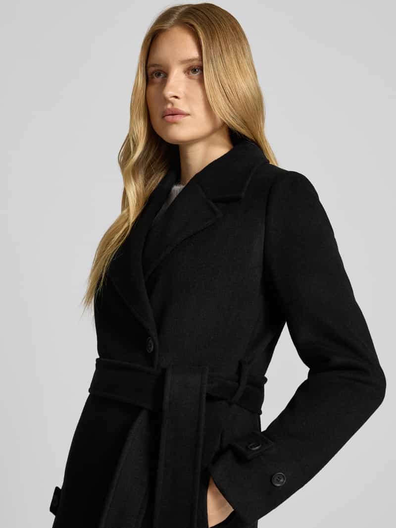 MbyM Lange jas met reverskraag model 'Kasimira'