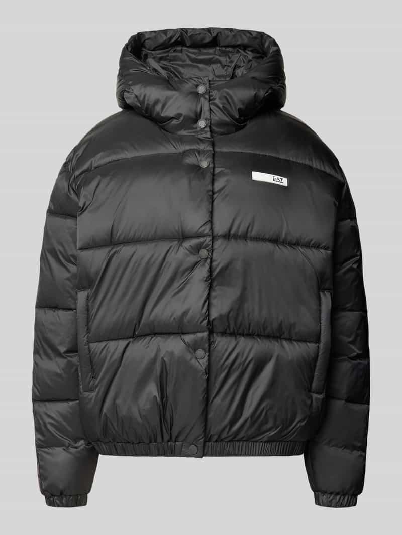 EA7 Emporio Armani Gewatteerd jack met labelpatch
