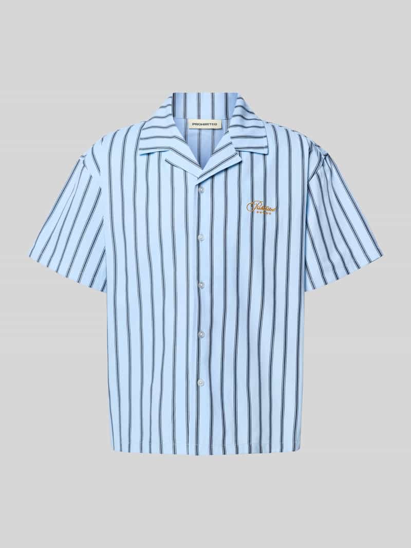PROHIBITED Relaxed fit vrijetijdsoverhemd met reverskraag