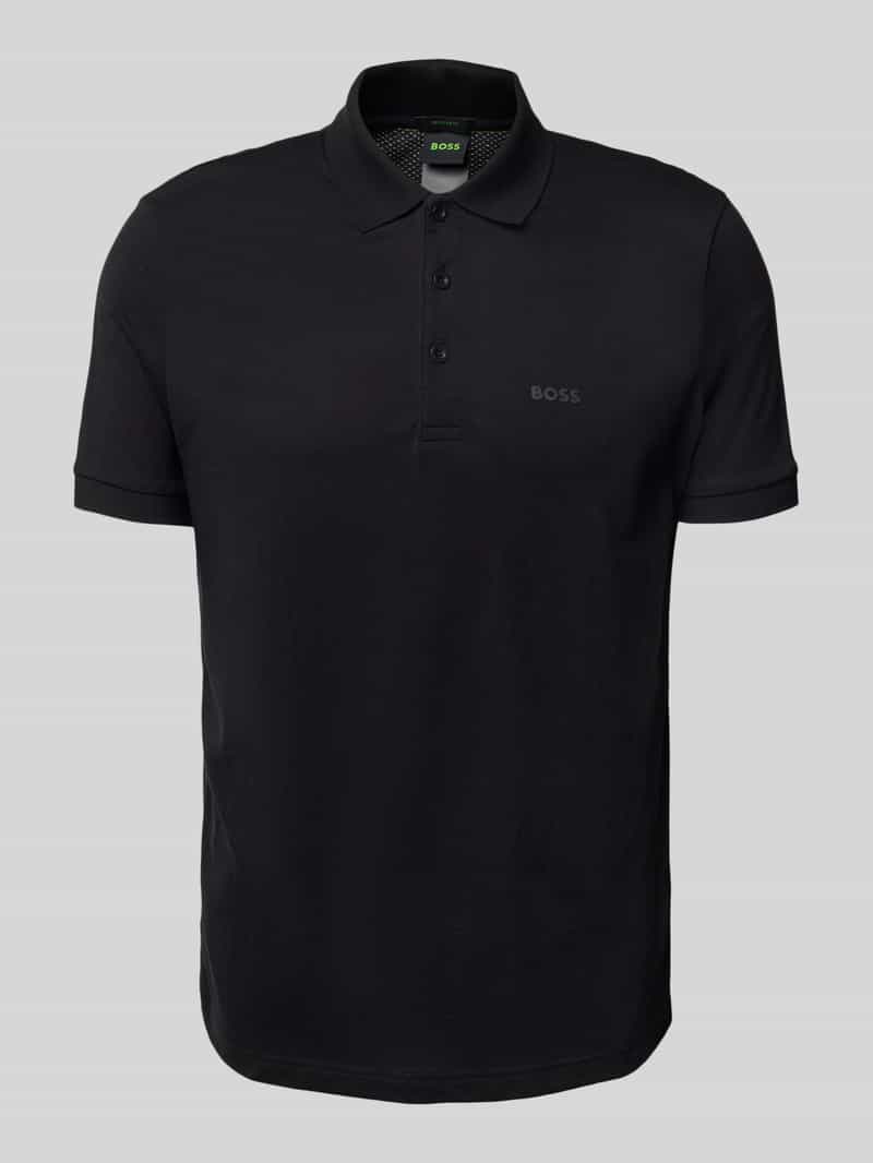 BOSS Green Regular fit poloshirt van puur katoen