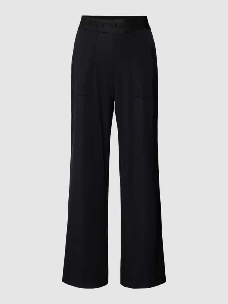 CAMBIO Regular fit stoffen broek met persplooien model 'CAMERON UTILITY'