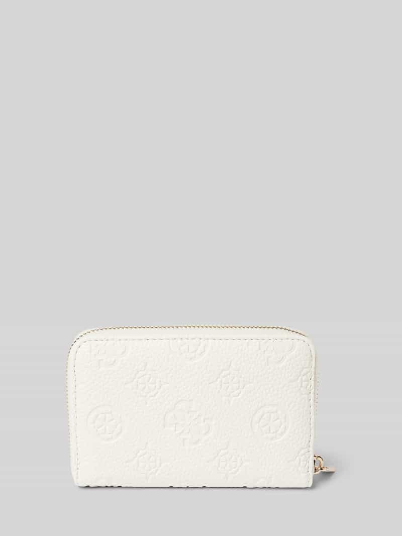Guess Portemonnee met logo-applicatie model 'CRESIDIA'