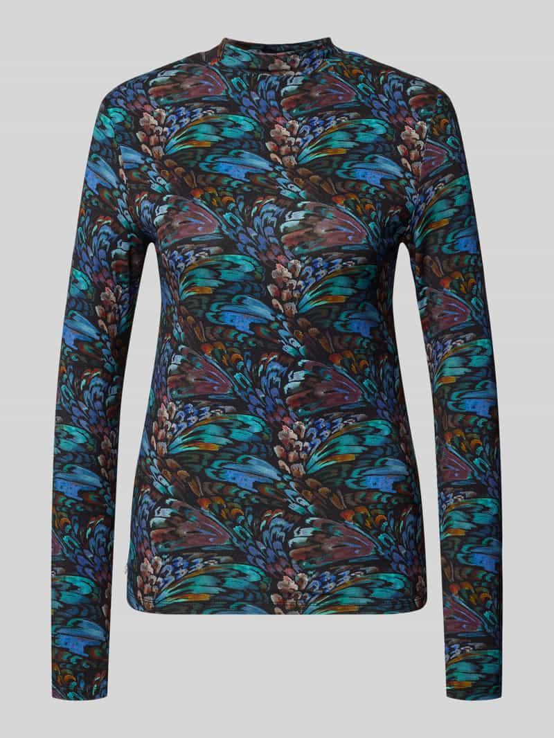 Scotch & Soda Shirt met lange mouwen en opstaande kraag