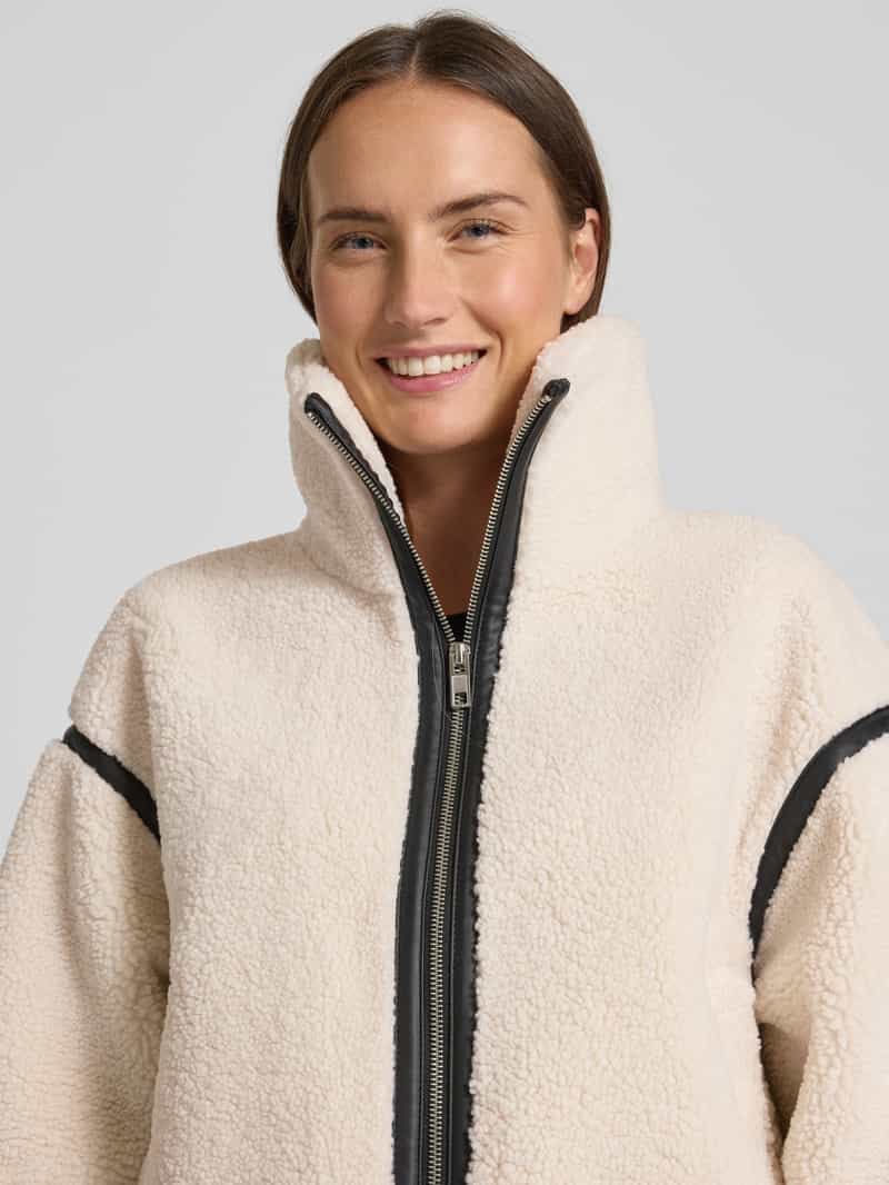 Jake*s Casual Jas met opstaande kraag