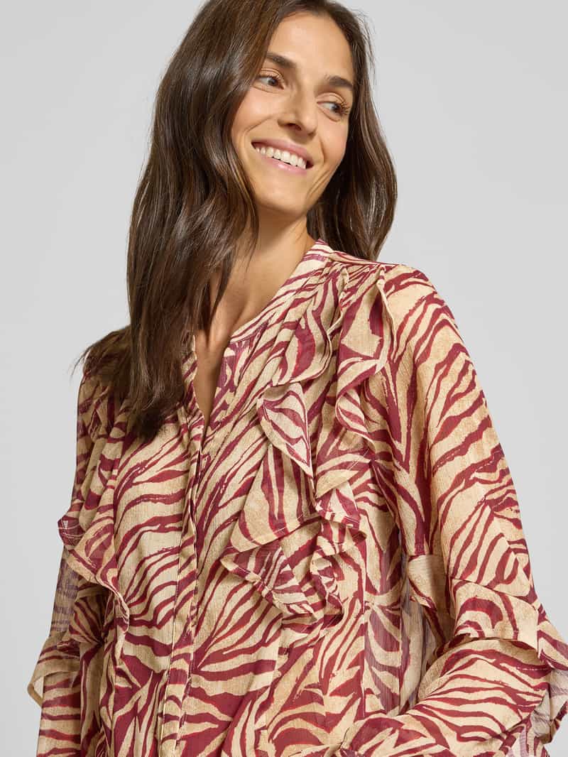 Soyaconcept Blouse met lange mouwen en blinde knoopsluiting model 'VALBORG'