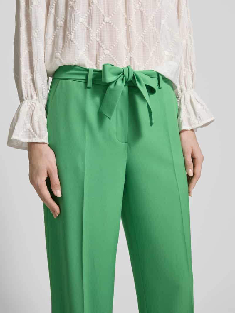 MORE & MORE Stoffen broek met Franse steekzakken