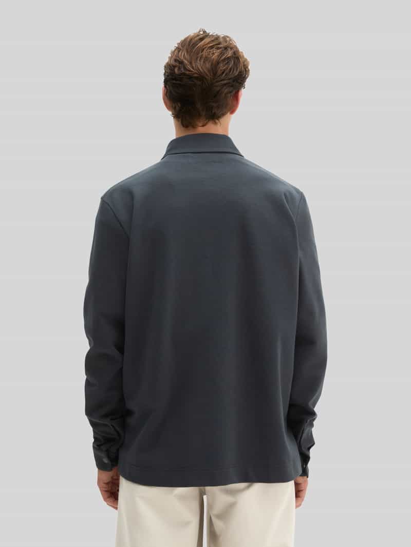 Marc O'Polo Hemdjack met regular fit van katoenmix