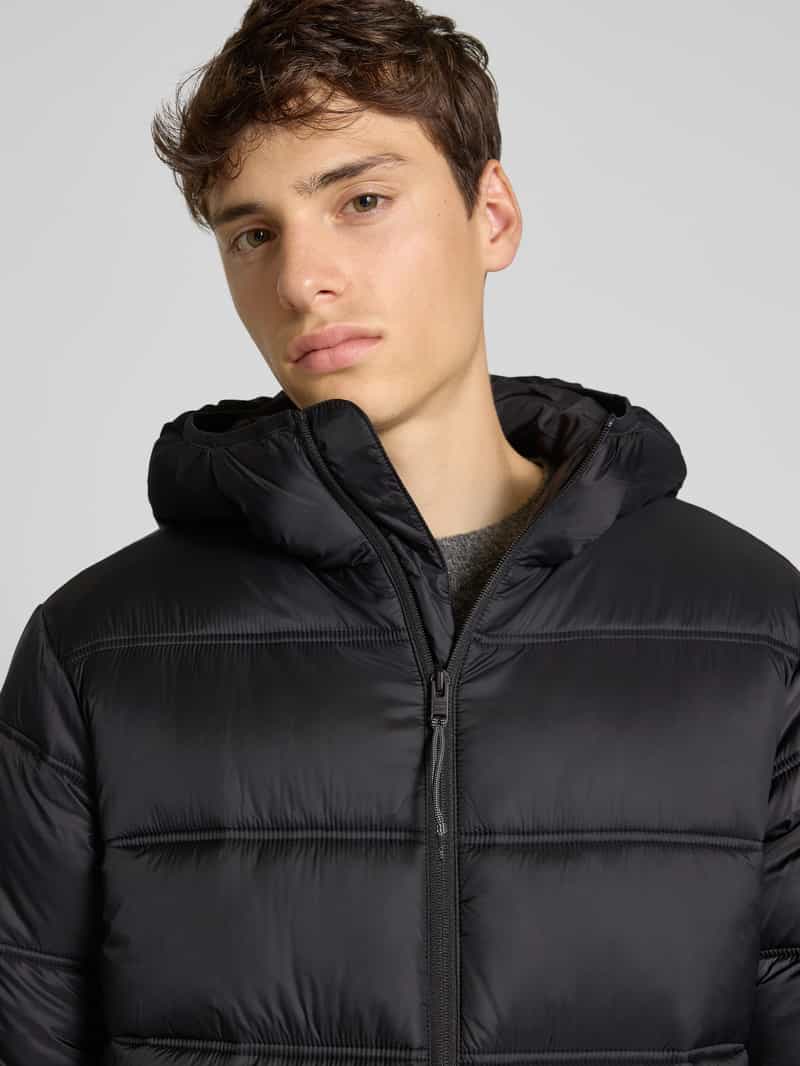 Tommy Jeans Gewatteerd regular fit jack met capuchon