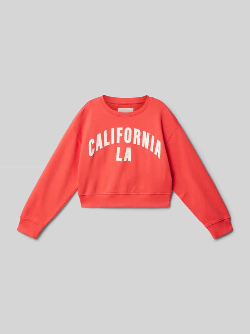 Tom Tailor Oversized sweatshirt met statementprint
