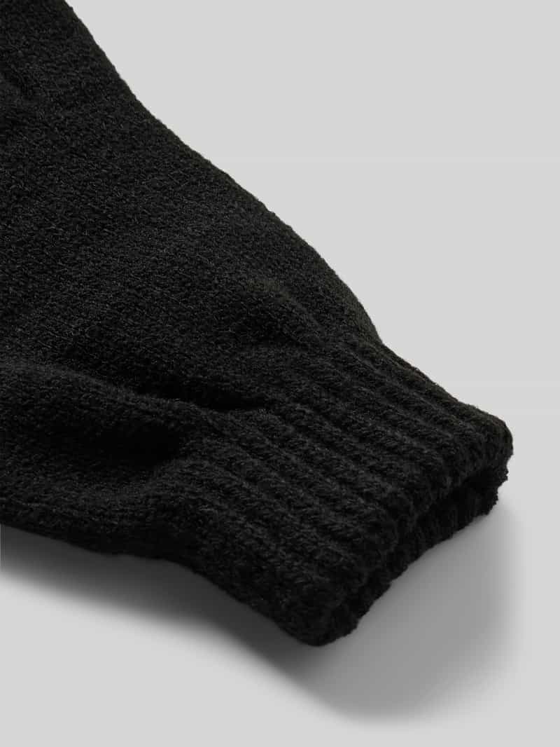 jack & jones Gebreide handschoenen met labeldetail model 'BARRY'