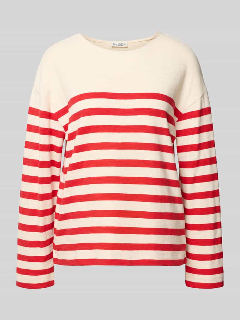 Marc O'Polo Regular fit gebreide pullover van zuiver katoen