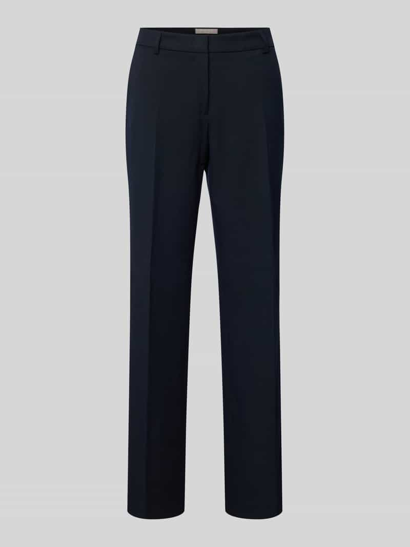 Christian Berg Woman Selection Straight leg pantalon met persplooien