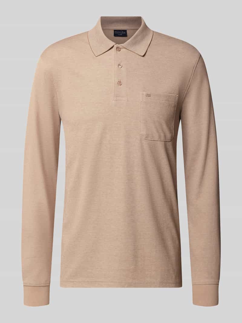 Christian Berg Men Regular fit poloshirt met katoen-aandeel