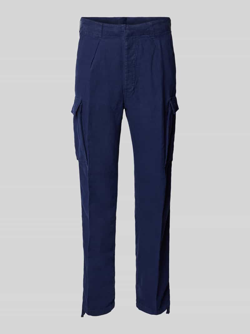 Polo Ralph Lauren Cargobroek van linnen met labeldetail
