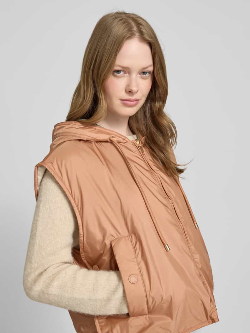 Weekend Max Mara Boxy fit gilet met knoopsluitingen opzij model 'LEVANTE'