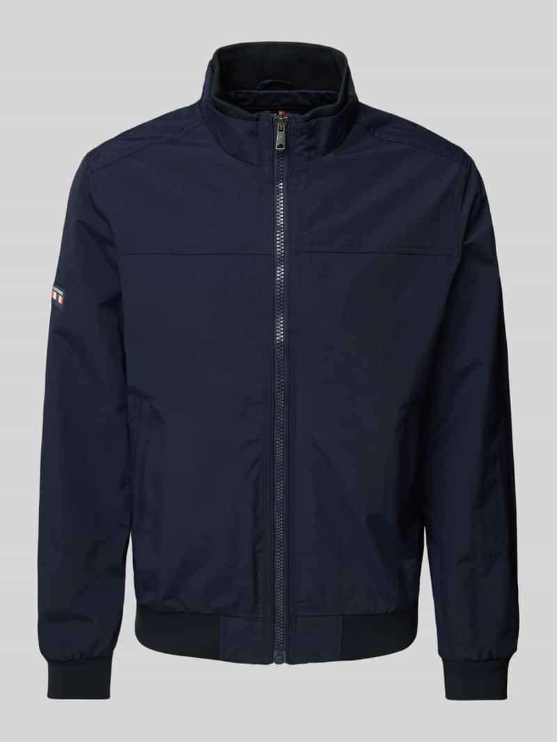 Superdry Jack met strookzakken model 'Harrington'