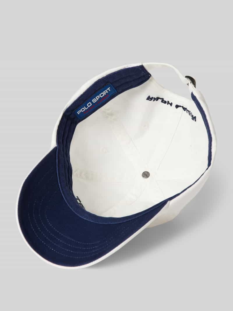 Polo Sport Baseballpet met labelstitching