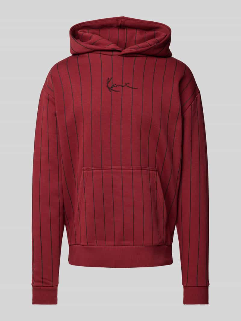 Karl Kani Hoodie met labelstitching