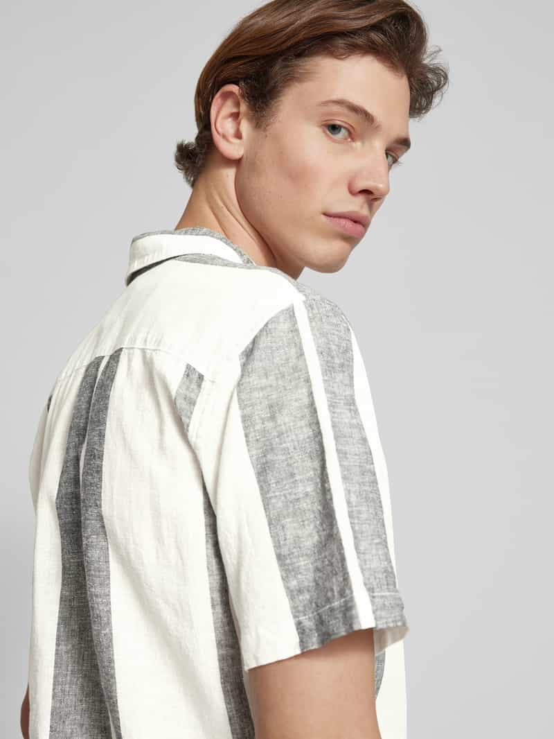 Only & Sons Regular fit vrijetijdsoverhemd met reverskraag model 'CAIDEN'