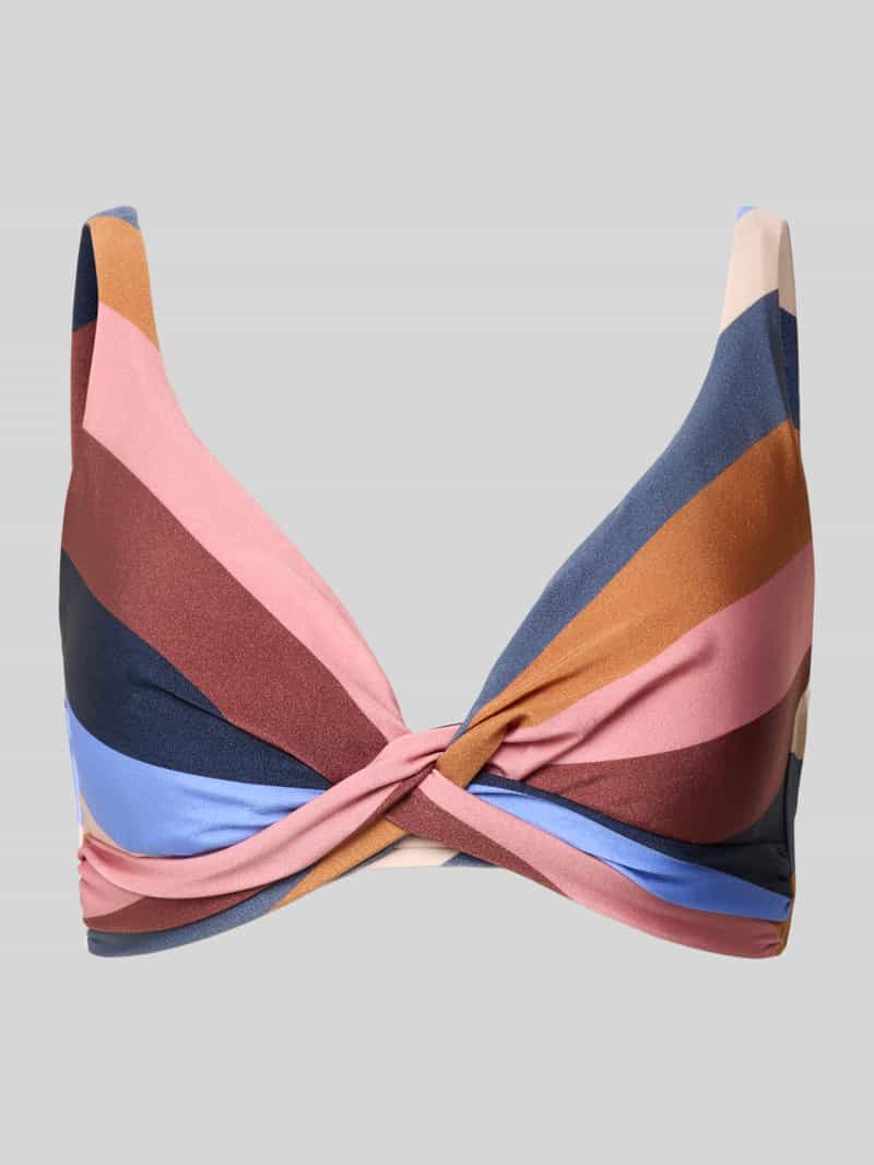 Bikini-bovendeel met knoopdetail model 'CORANGS'