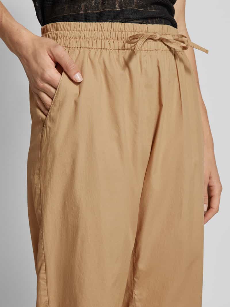 s.Oliver RED LABEL Regular fit paperbagbroek met verkort model