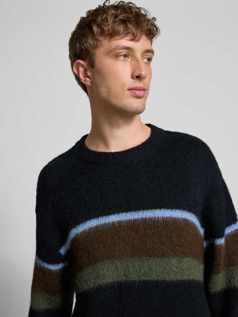 Carhartt Work In Progress Gebreide pullover met ribboorden