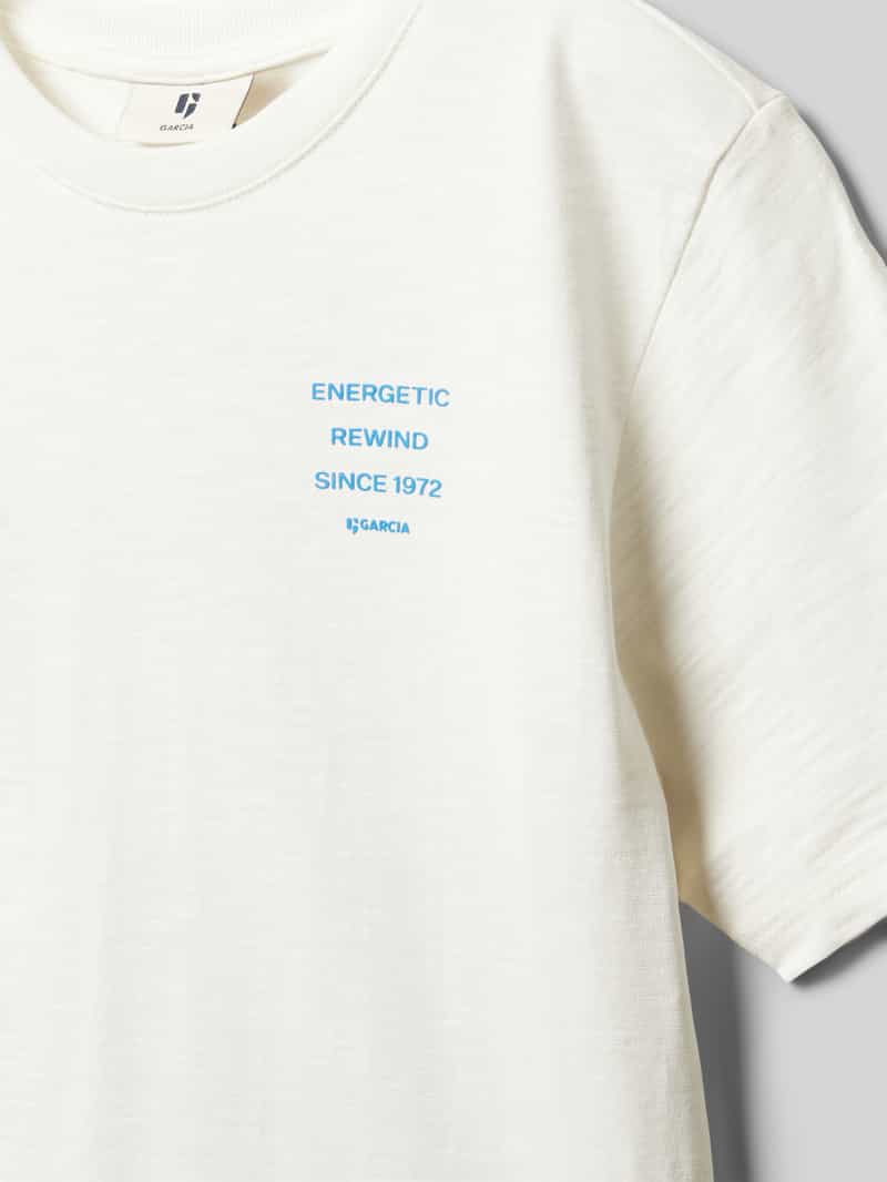 Garcia T-shirt met labelprint