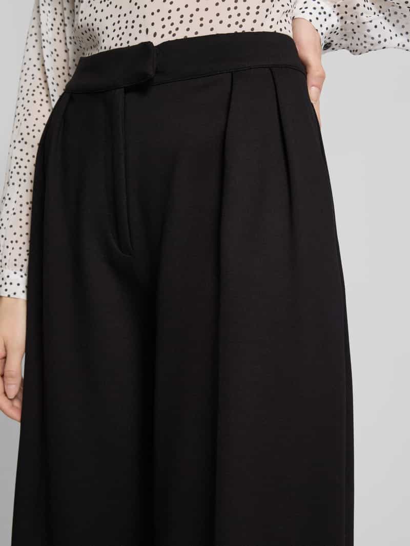 Stefanel Stoffen broek met Franse steekzakken