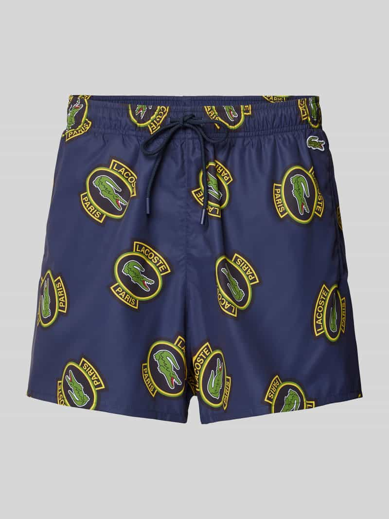 Lacoste Shorts met all-over motief