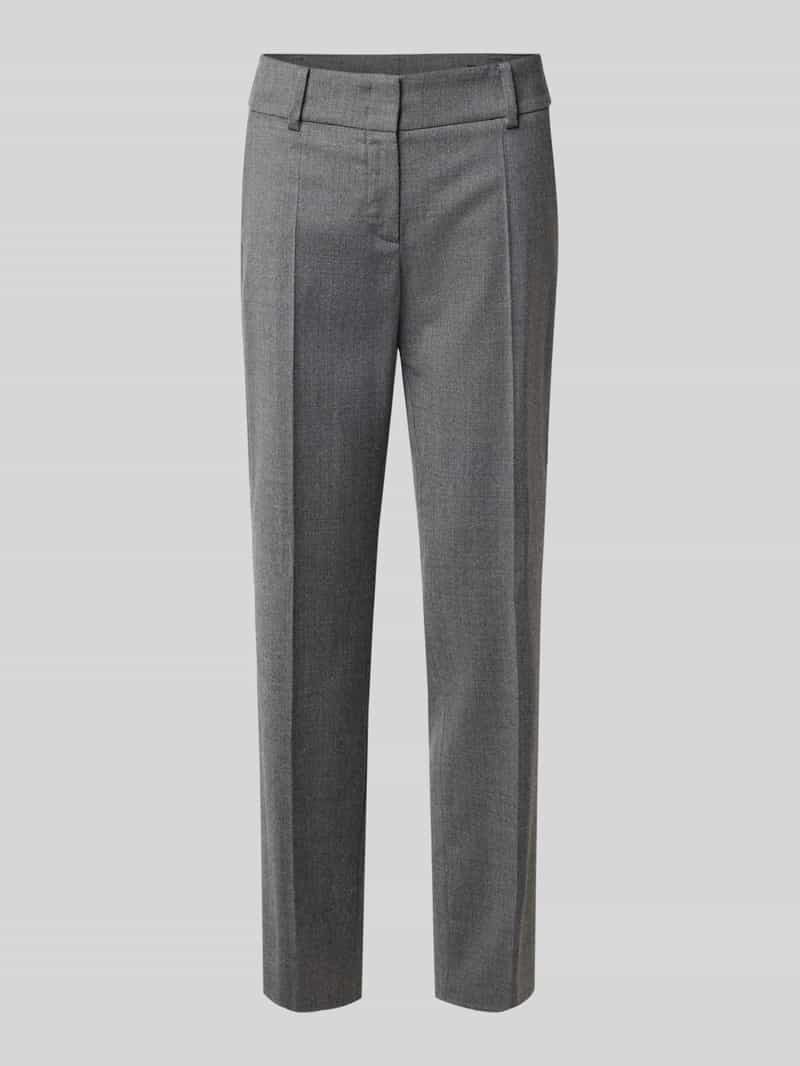 Windsor Slim fit broek van een mix van scheerwol en elastaan
