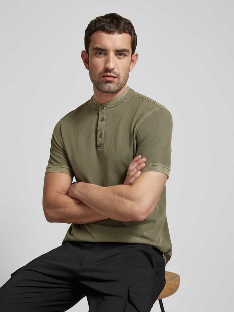 Strellson Regular fit poloshirt met opstaande kraag model 'Phillip'