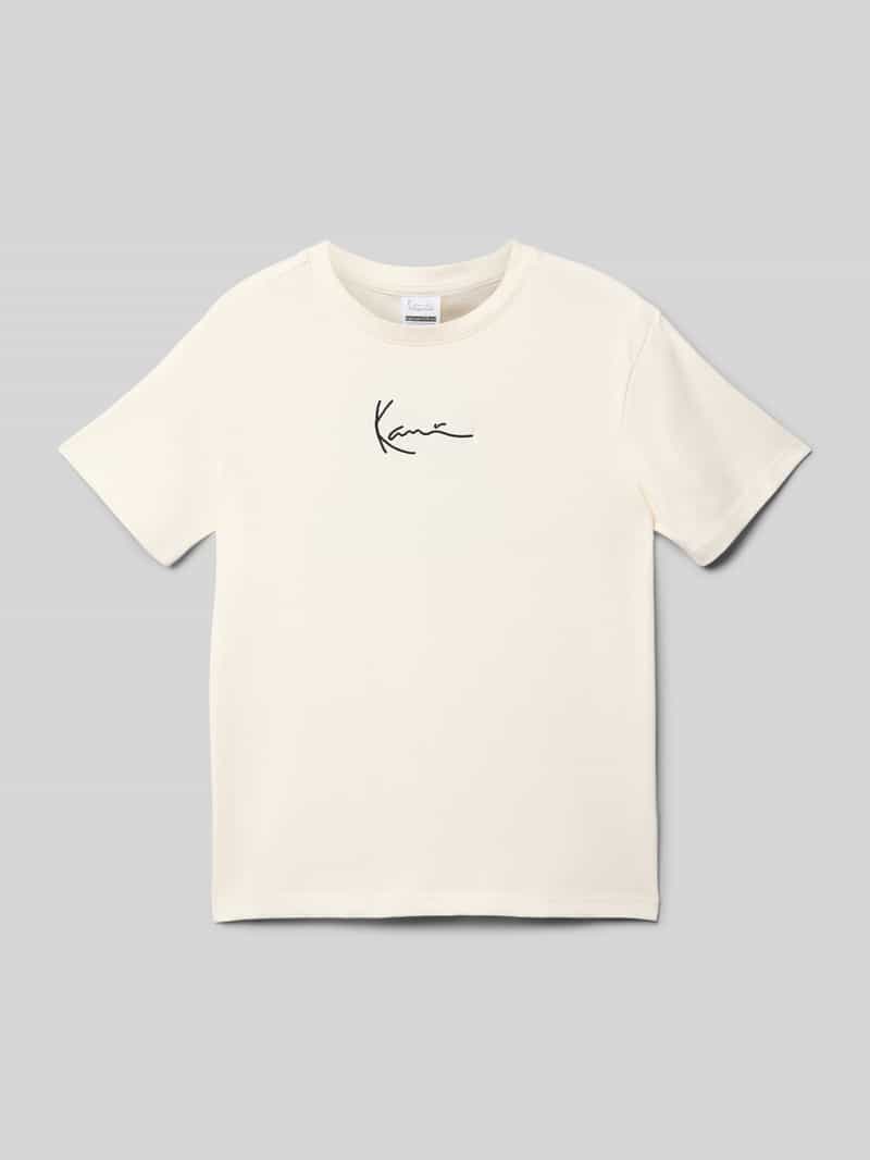 Karl Kani T-shirt van puur katoen met logoprint