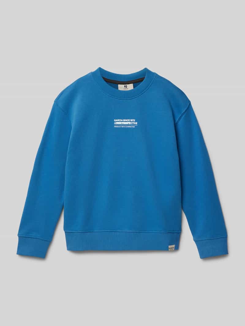 Garcia Sweatshirt met labelprint