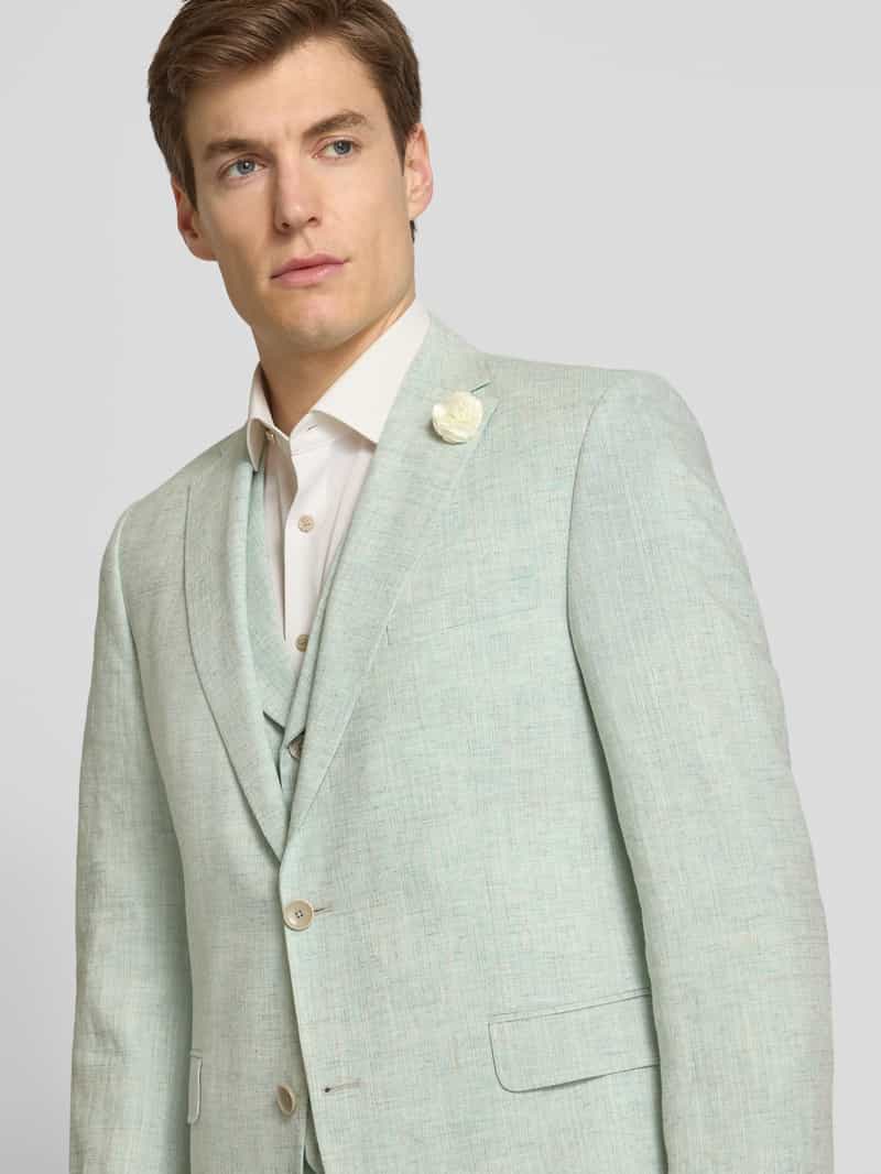 CG Club of Gents 2-knoops colbert van viscosemix met borstzak model 'Paul'