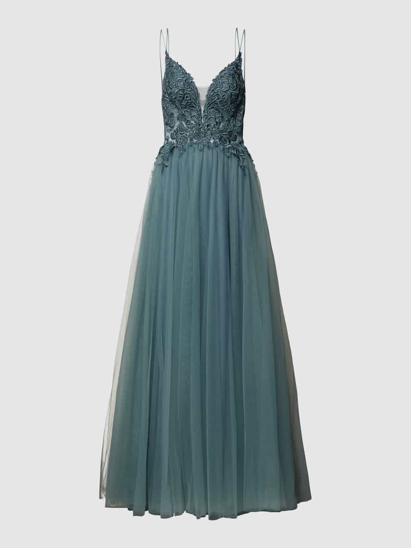 Mascara Avondjurk met siergarnering