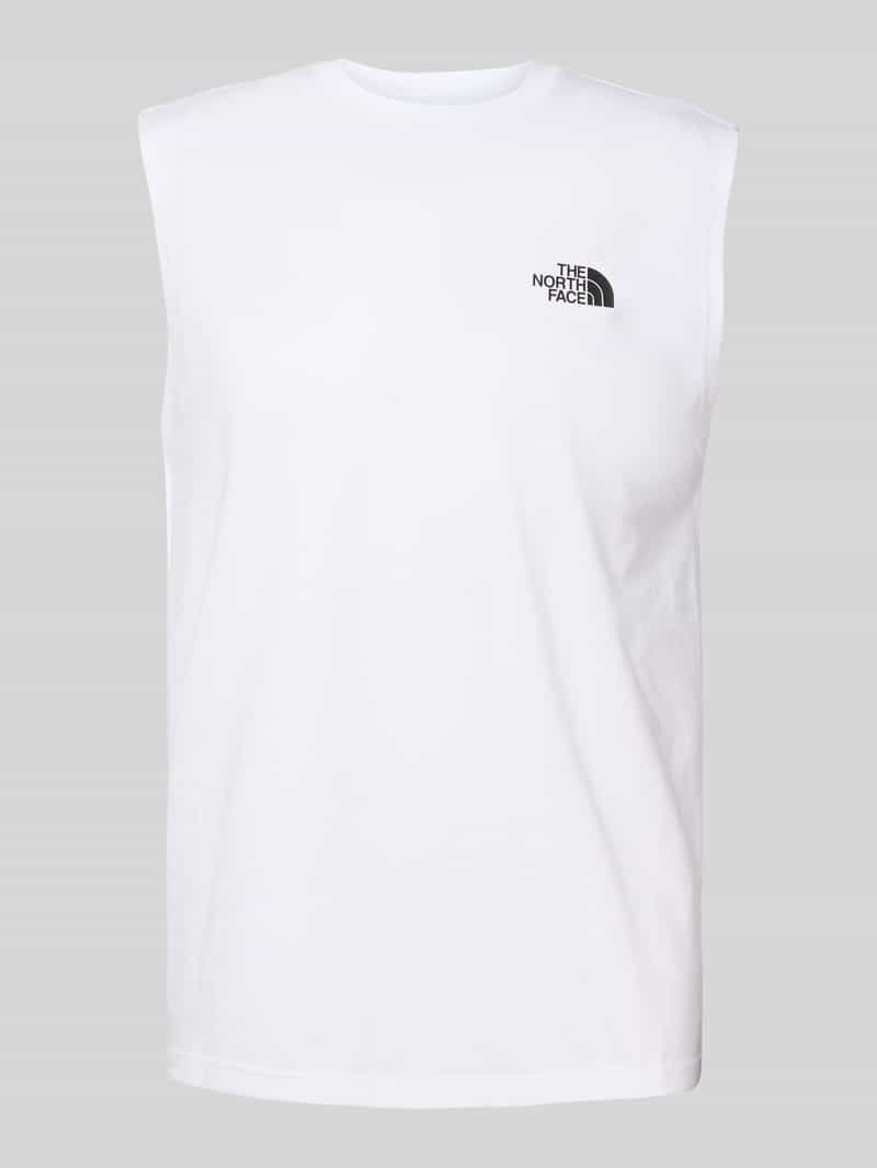 The North Face Tanktop met labelprint model 'SIMPLE DOME'