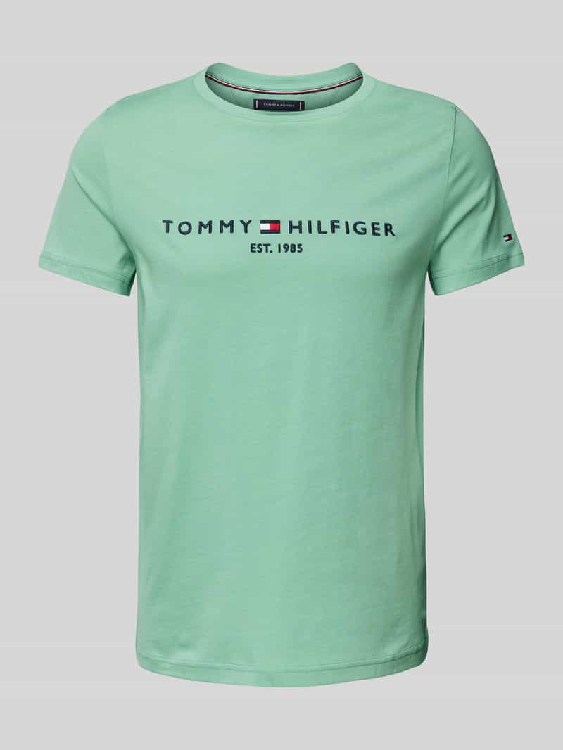 Tommy Hilfiger T-shirt met labelstitching