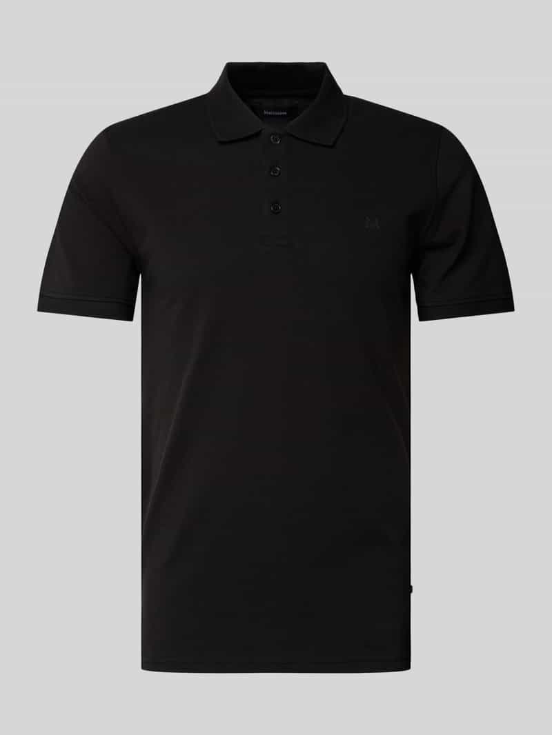 Matinique Poloshirt met labeldetail model 'MApoleo'