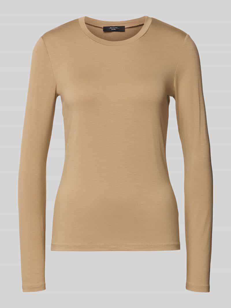 Weekend Max Mara Regular fit shirt met lange mouwen van viscosemix model 'MULTI'