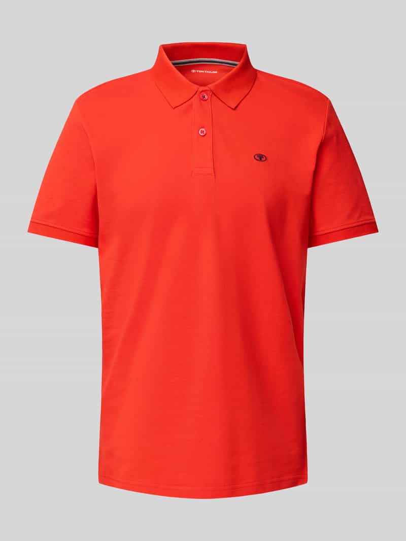 Tom Tailor Regular fit poloshirt van puur katoen