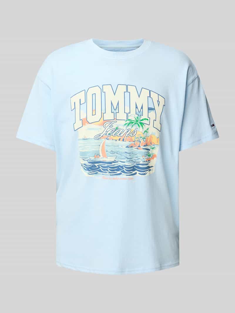 Tommy Jeans Relaxed fit T-shirt met motiefprint