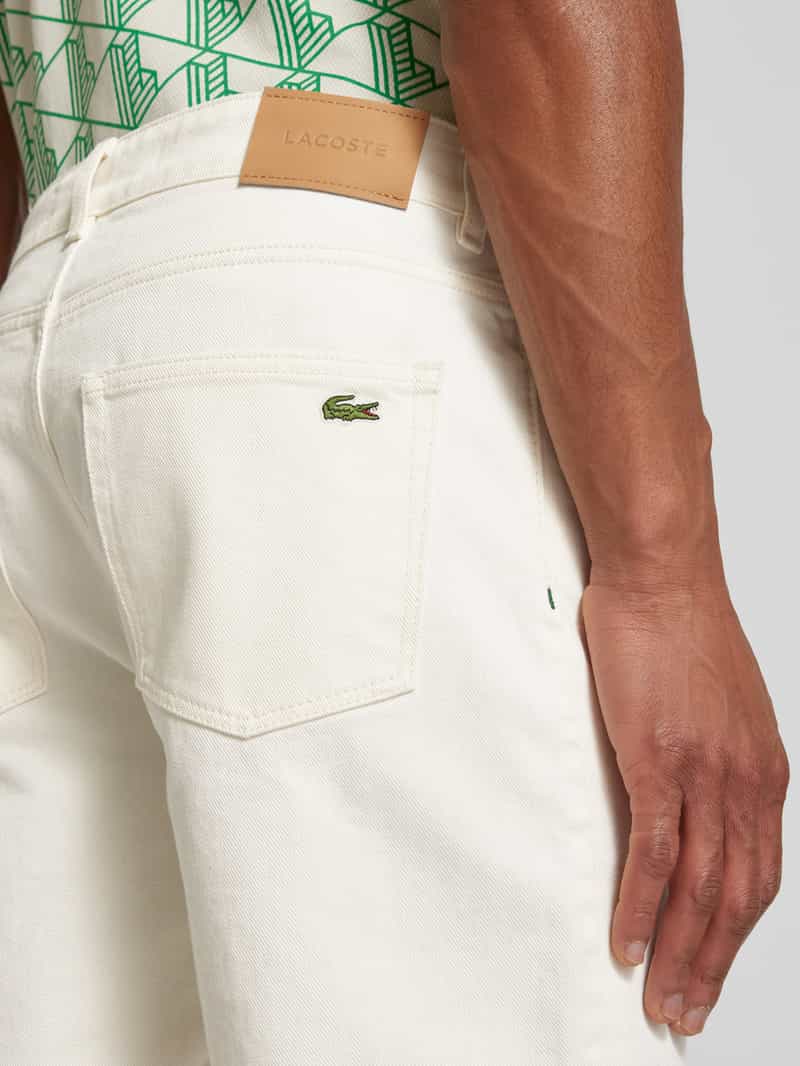 Lacoste Regular fit jeansbermuda in 5-pocketmodel