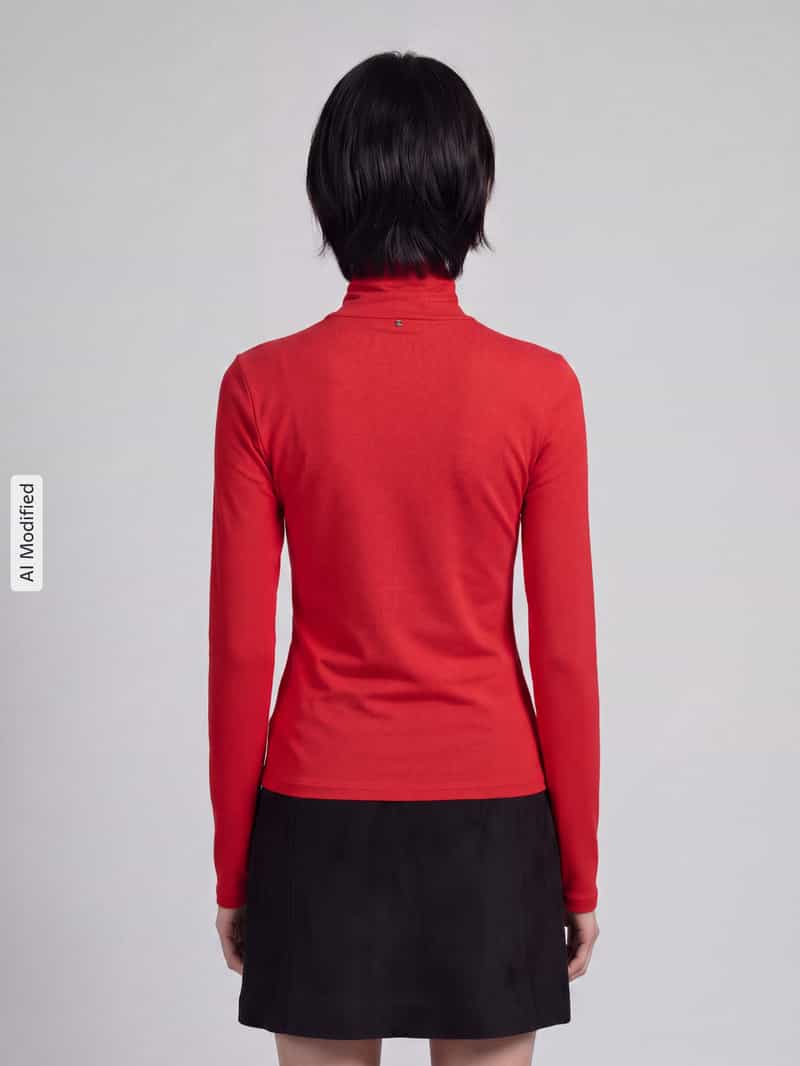 Boss Orange Slim fit shirt met lange mouwen van viscosemix model 'C_ELIANA'