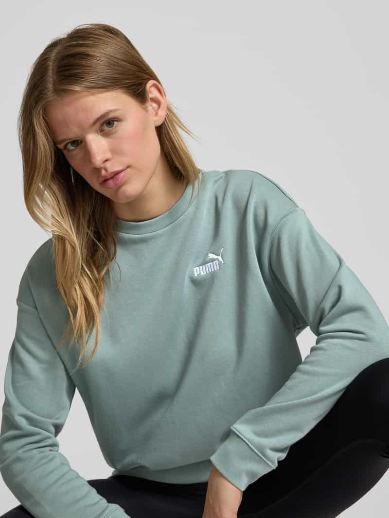 PUMA PERFORMANCE Sweatshirt met labelstitching