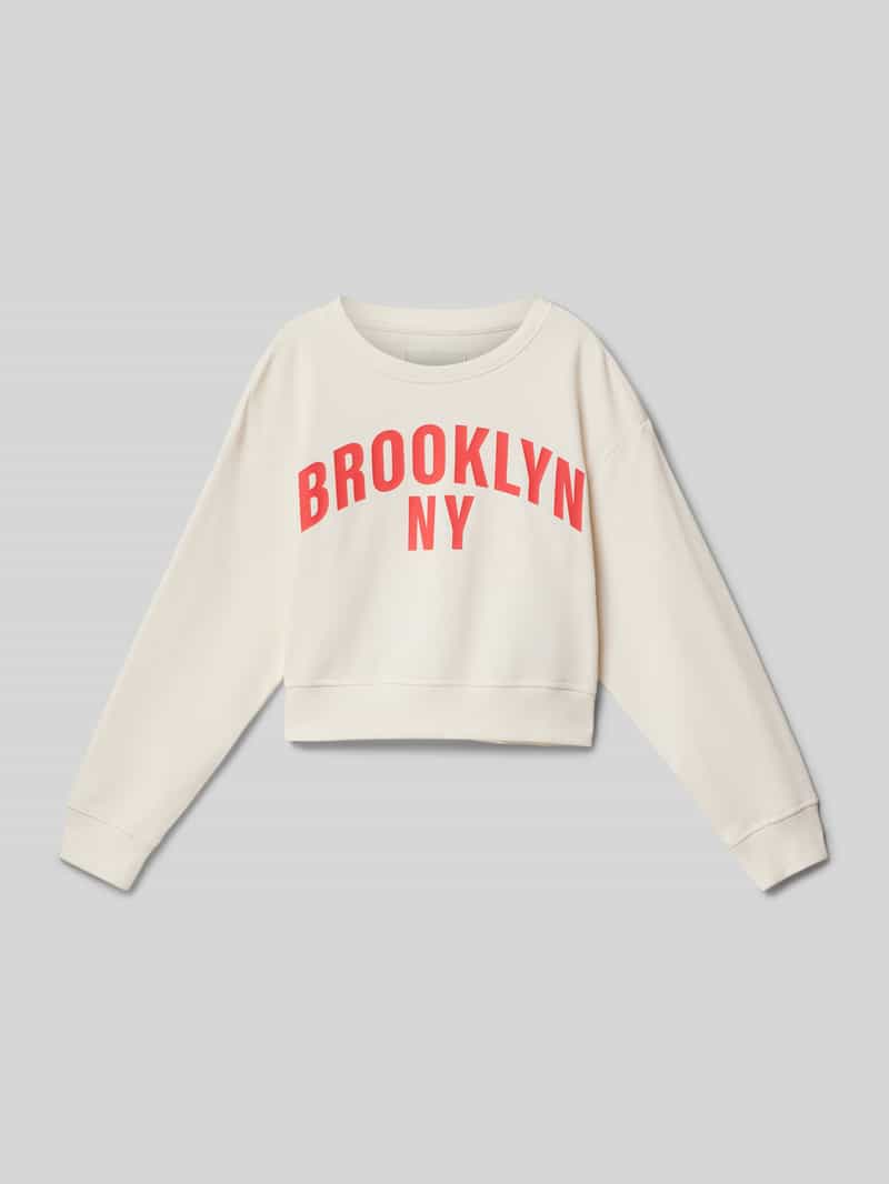 Tom Tailor Oversized sweatshirt met statementprint