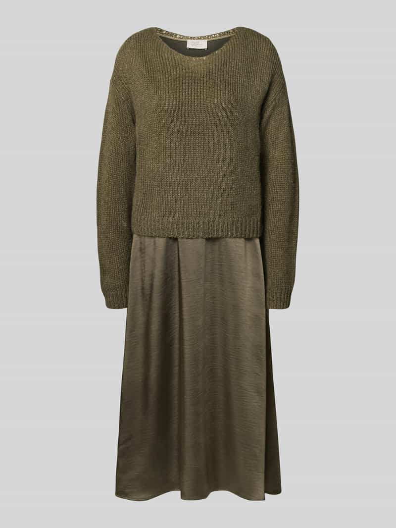 ROBE LÉGÈRE Midi-jurk in dubbele-laagjeslook