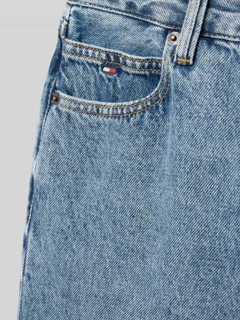 Tommy Hilfiger Teens Korte jeans in 5-pocketmodel met logostitching