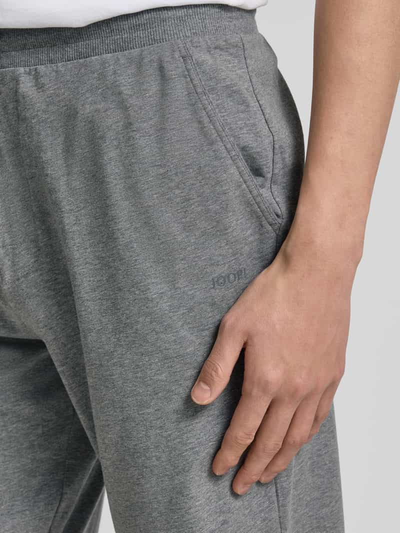 JOOP! Collection Joggingbroek met elastische band en tunnelkoord